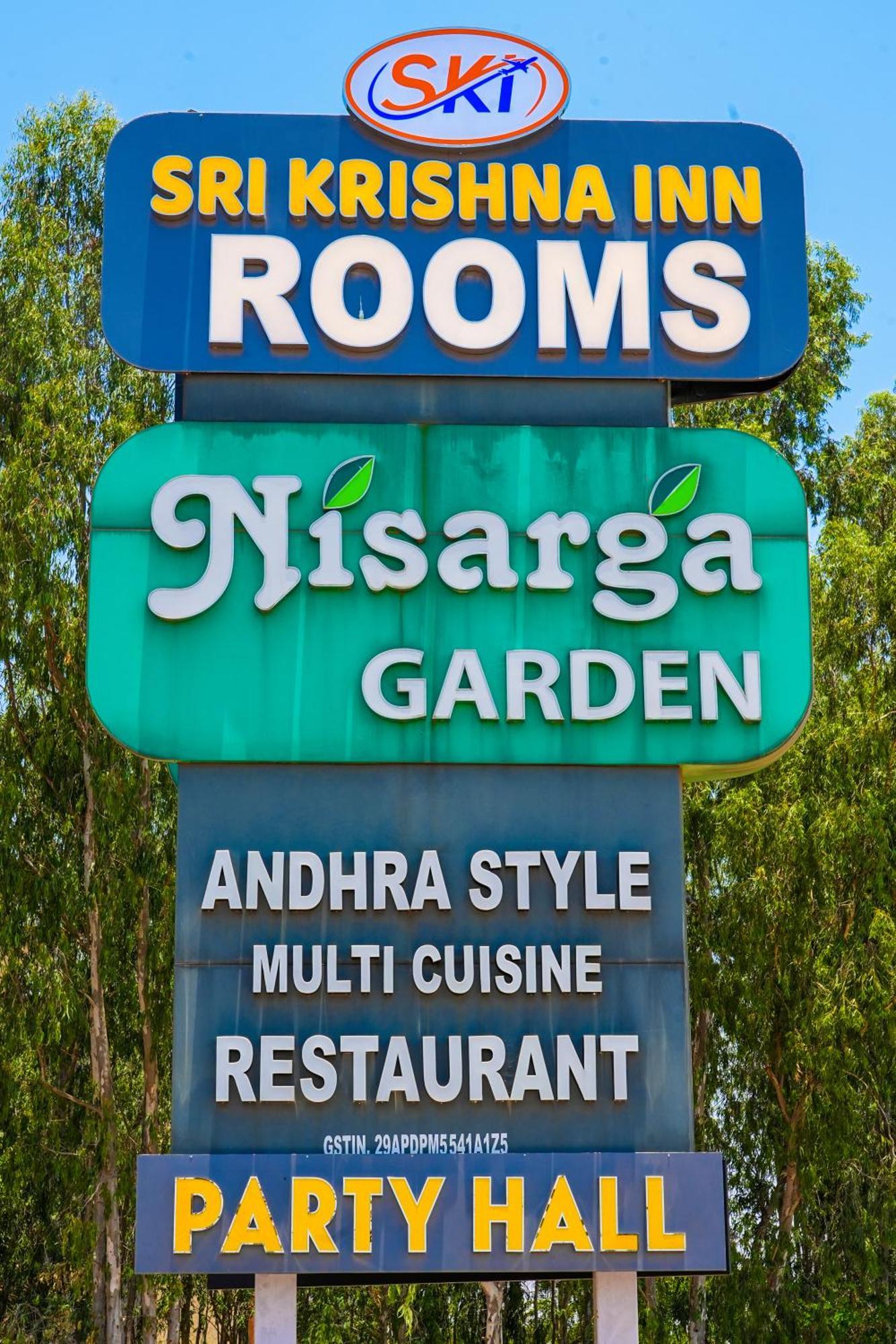 Sri Krishna Inn - Kempegowda Airport Bangalore Devanahalli Luaran gambar